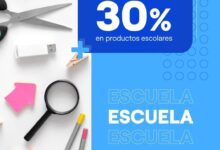 Photo of DECUENTO DE 30% EN PRODUCTOS ESCOLARES CON LA TARJETA +U