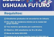 Photo of LA INSCRIPCIÓN PARA ACCEDER AL PROGRAMA DE BECAS “USHUAIA FUTURO” FINALIZA EL SÁBADO 10