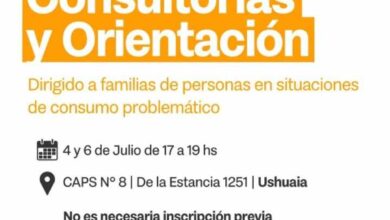 Photo of SE REALIZAN ACTIVIDADES DE PREVENCIÓN Y TRATAMIENTO DE CONSUMOS PROBLEMÁTICOS EN EL CAPS 8 DE USHUAIA