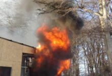 Photo of Incendio en el Ushuaia Rugby Club