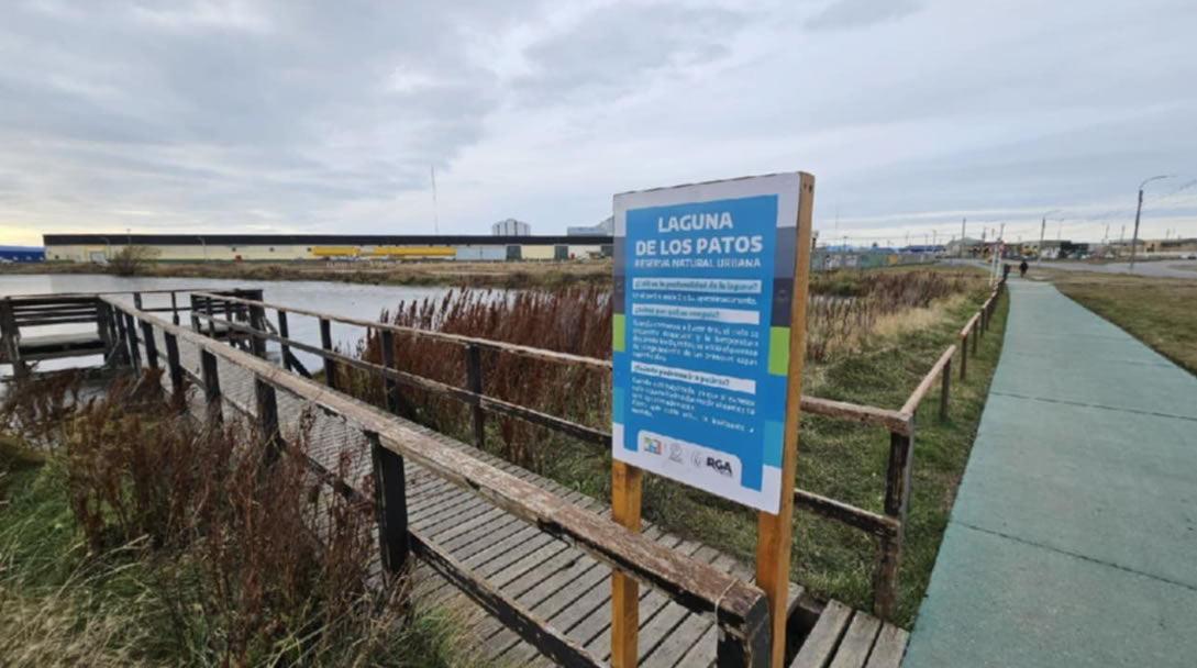 Photo of LA LAGUNA DE LOS PATOS NO ESTÁ HABILITADA PARA ACTIVIDADES INVERNALES