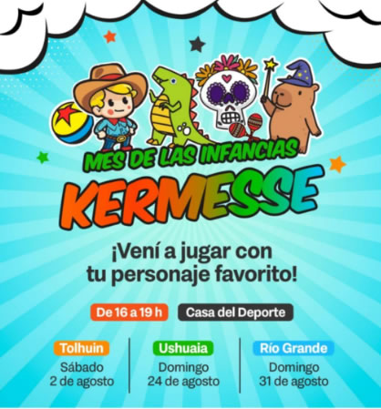 Photo of SE ACERCA LA KERMESSE DE LAS INFANCIAS “VENÍ A PASAR EL DÍA CON TU PERSONAJE FAVORITO”